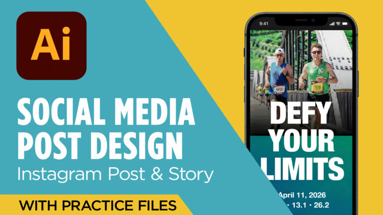 How to Design a Social Media Post in Adobe Illustrator: Step-by-Step ...