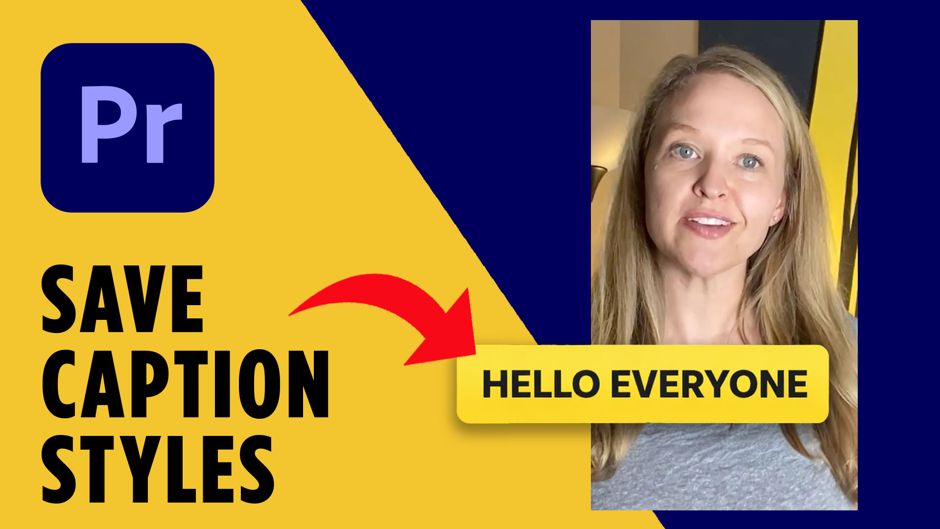 How to Create and Save Custom Caption Styles in Adobe Premiere Pro
