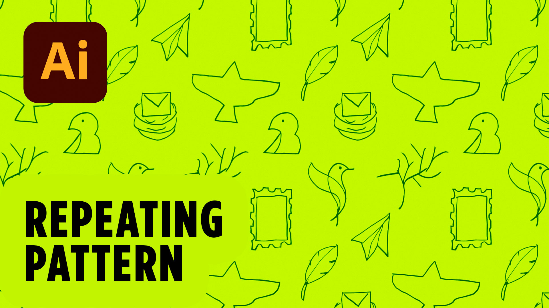 How to Make a Seamless Repeating Pattern in Adobe Illustrator