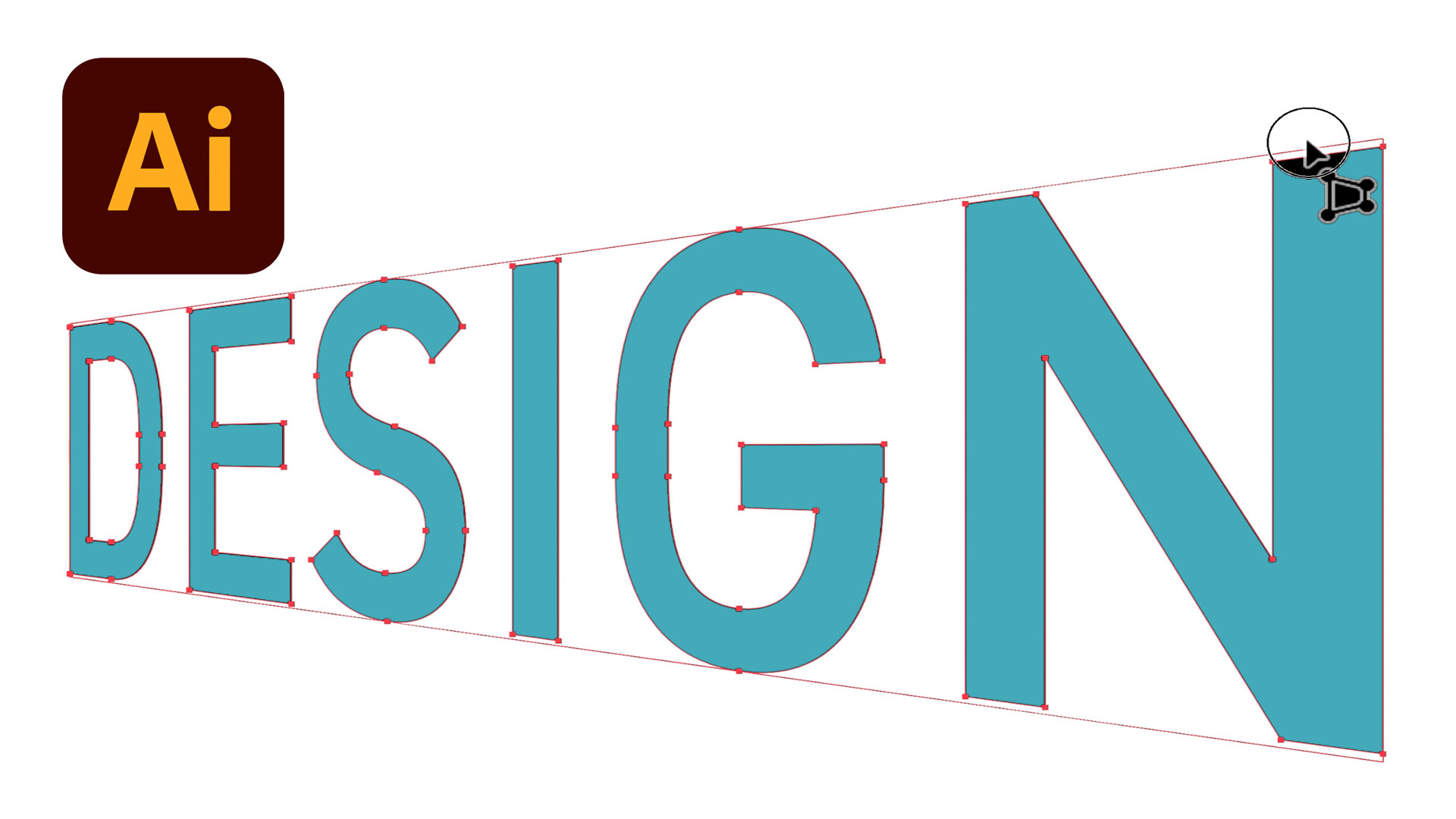 How to Distort the Perspective of an Object, Shape, or Text Using Adobe Illustrator