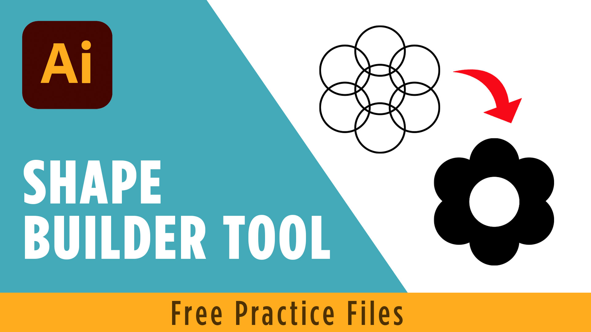 How to Use the Shape Builder Tool in Adobe Illustrator (Step-by-Step Guide)